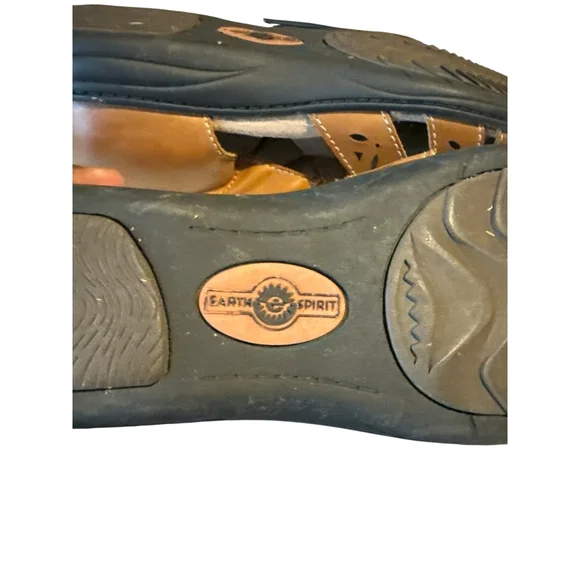 Earth Spirit Brown Leather Sandals - Picture 5 of 8